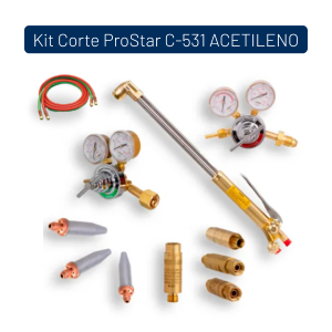 Kit Corte ProStar C-531 ACETILENO.
